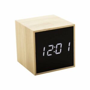 Boolarm - bambusowy zegar z alarmem [AP810461]