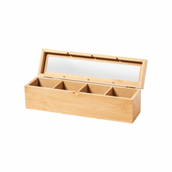 Zirkony - bambusowe pudełko na herbatę [AP722194]