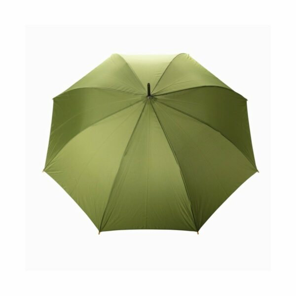 Bambusowy parasol automatyczny 27" Impact AWARE™ RPET - zielony