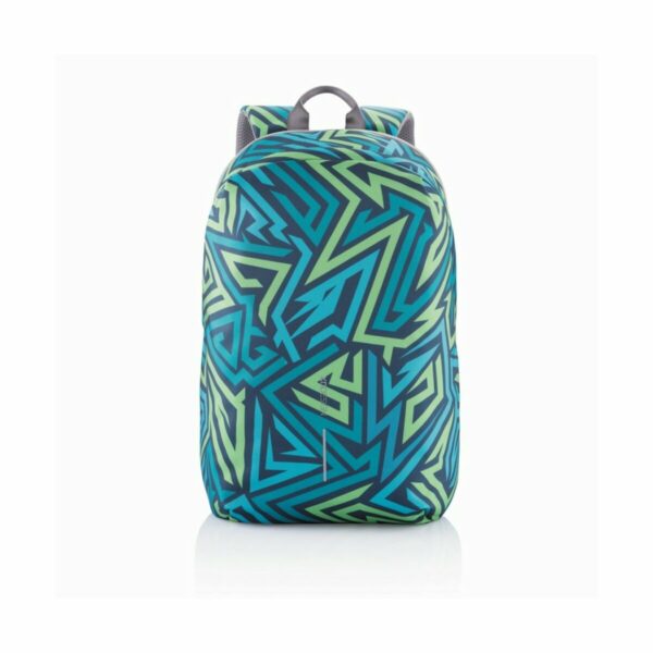 Bobby Soft "Art" plecak chroniący przed kieszonkowcami - niebieski