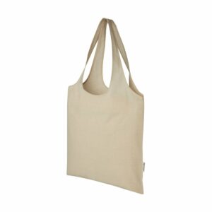 Pheebs modna torba na zakupy o pojemności 7 l z bawełny z recyklingu o gramaturze 150 g/m²