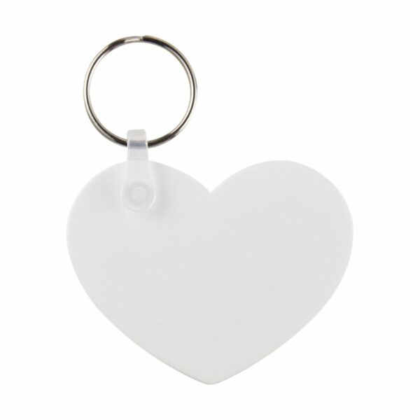 Tait łańcuch do kluczy z recyklingu w kształcie serca