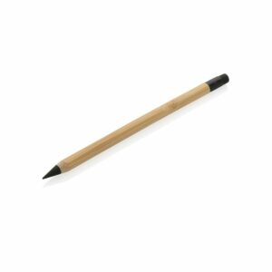 Bambusowy ołówek Infinity z gumką - brązowy