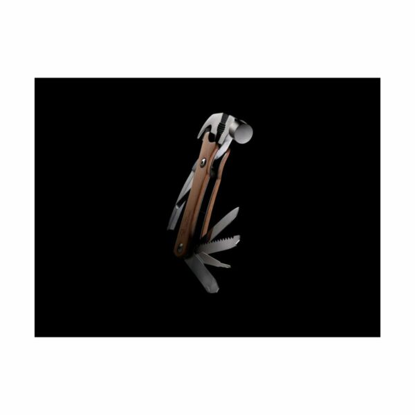 Drewniane narzędzie wielofunkcyjne "młotek" - brązowy
