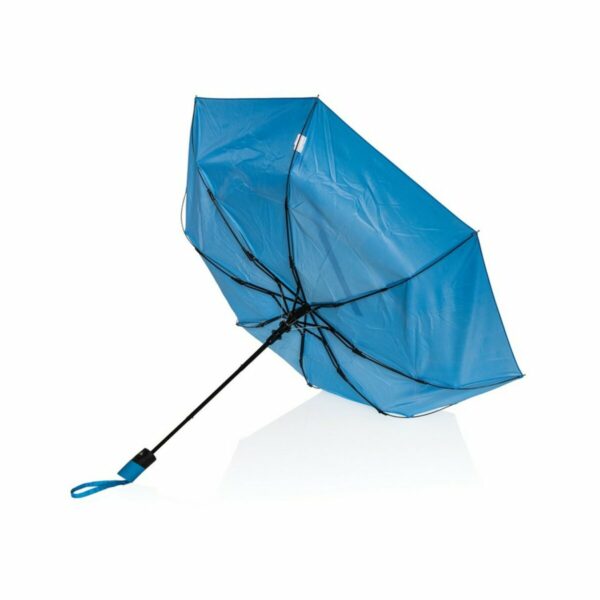 Mały parasol automatyczny 21" Impact AWARE™ RPET - niebieski