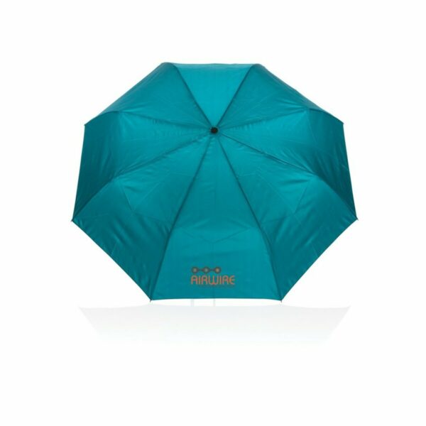 Mały parasol automatyczny 21" Impact AWARE™ RPET - zielony