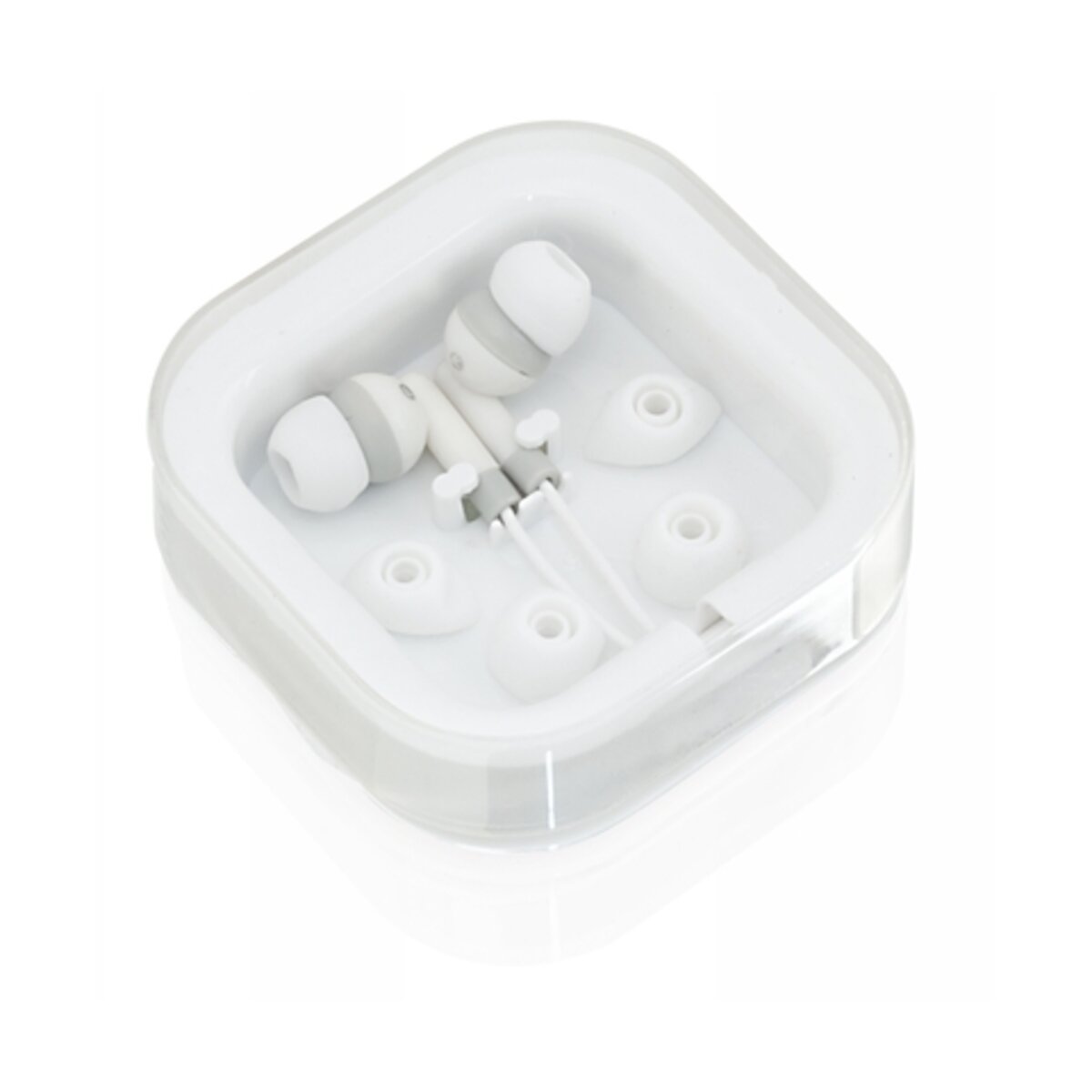 sluchawki-douszne-V3196-02 Słuchawki douszne - biały