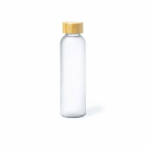 Szklana butelka sportowa 500 ml - biały