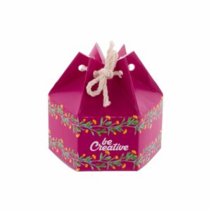 CreaBox HexaCord S - sześciokątne pudełko upominkowe