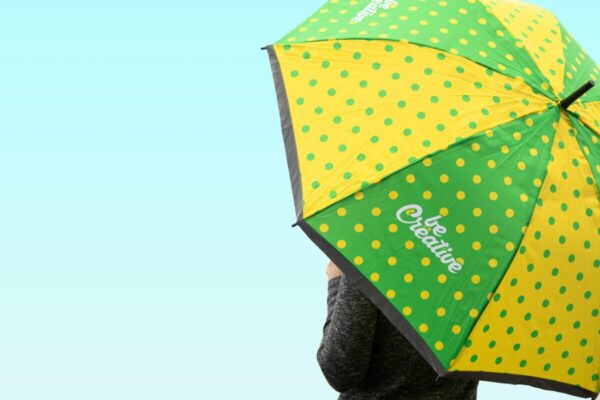 CreaRain Reflect - personalizowany parasol odblaskowy [AP716570]