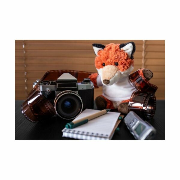 Pluszowy lis | Cleverus - pomarańczowy