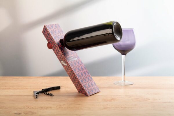 Winofloat - personalizowany uchwyt na butelkę do wina [AP716614]