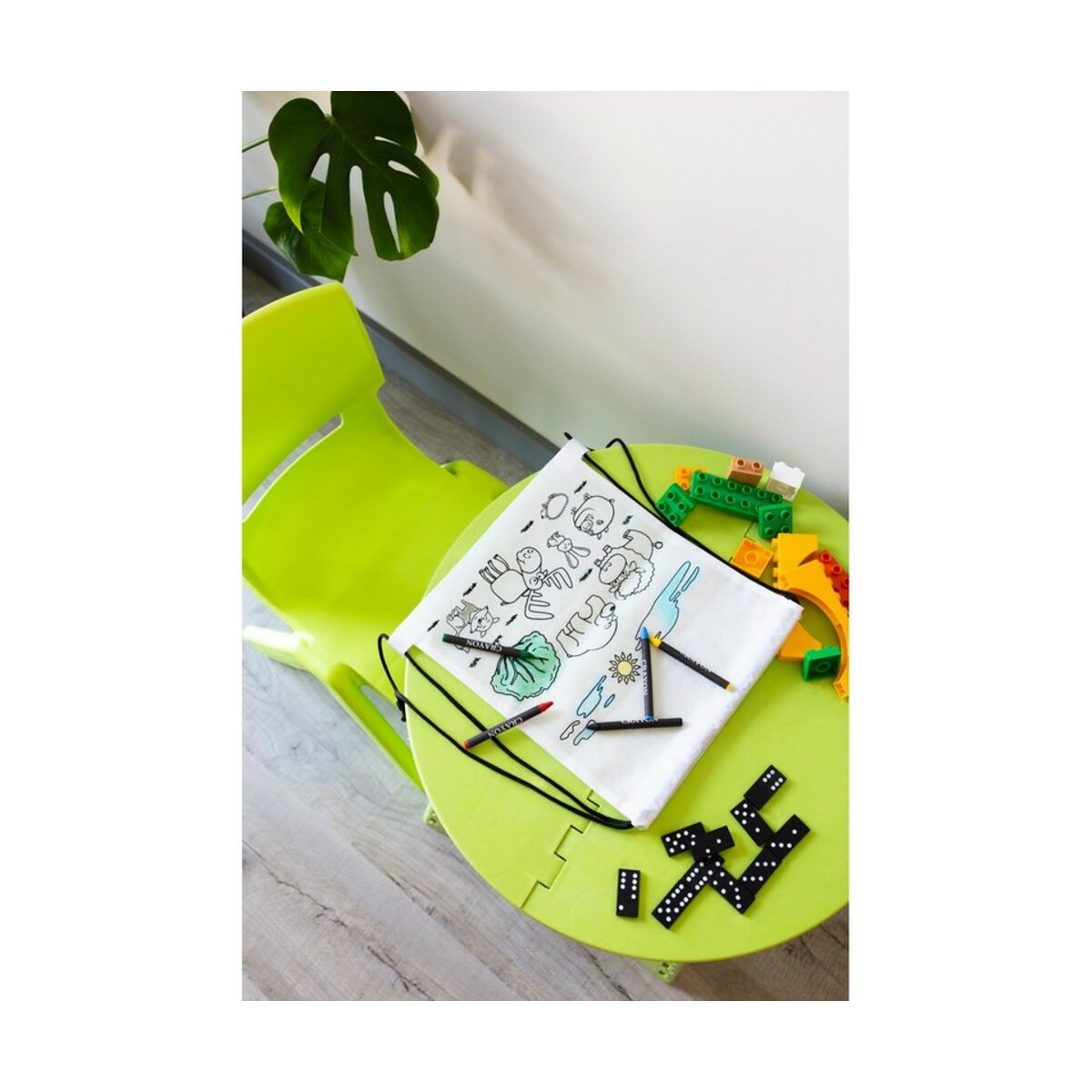 worek-ze-sznurkiem-do-kolorowania-V0021-02-7 kredki | Brody - biały