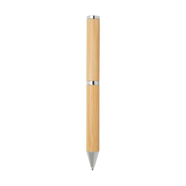 Apolys zestaw upominkowy obejmujący długopis bambusowy i pióro kulkowe