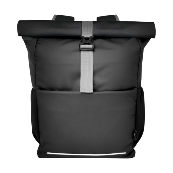 Aqua wodoodporna torba rowerowa o pojemności 20 l na 15-calowego laptopa wykonana z materiałów z recyklingu z certyfikatem GR