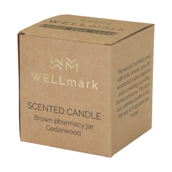 Wellmark Let 's Get Cozy świeca zapachowa 650 g - o zapachu drewna cedrowego