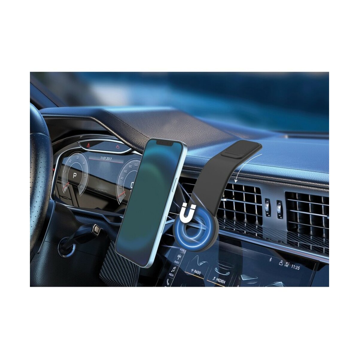 magnetyczny-samochodowy-uchwyt-do-telefonu-drivegrip-P239.6501-3 Magnetyczny samochodowy uchwyt do telefonu DriveGrip - czarny