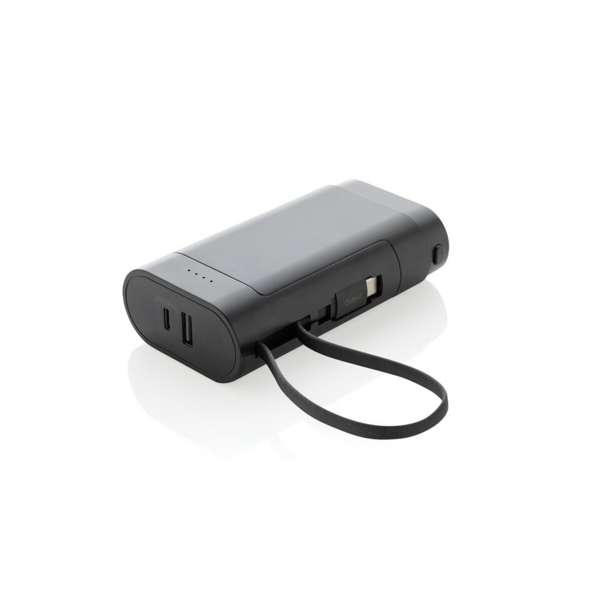 power-bank-10000-mah-P322.5401-5 wymienialne baterie - czarny