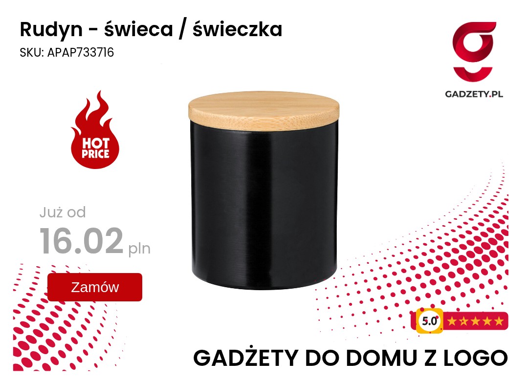 Rudyn – świeca, świeczka ozdobna w przytulnym wnętrzu