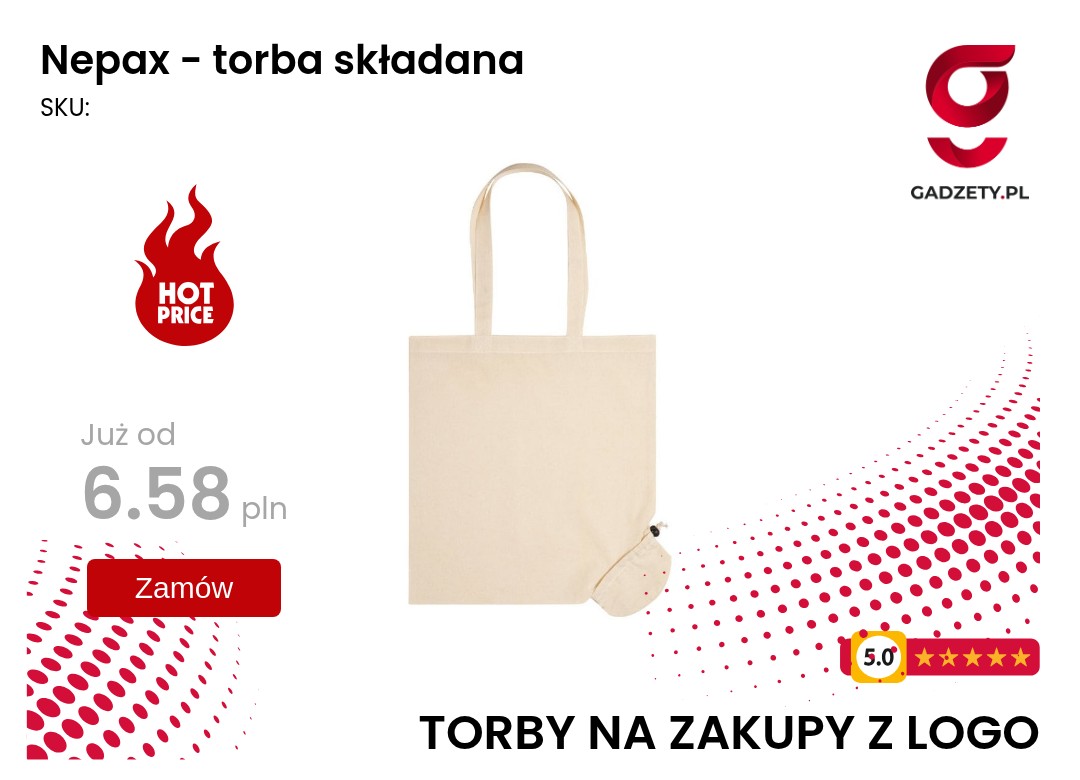 Nepax torba składana