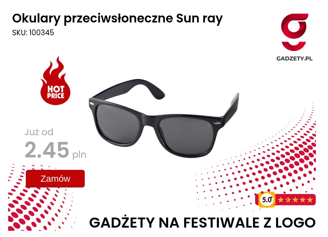 Okulary przeciwsłoneczne Sun ray